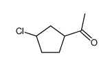 Ethanone, 1-(3-chlorocyclopentyl)- (9CI)结构式