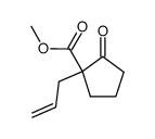 methyl 1-(2-propenyl)-2-oxocyclopentanecarboxylate结构式