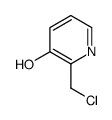 3-Pyridinol,2-(chloromethyl)-(9CI) structure