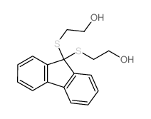 Ethanol,2,2'-[9H-fluoren-9-ylidenebis(thio)]bis- (9CI) Structure