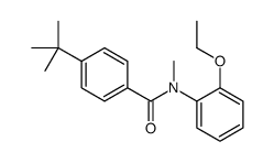 4-tert-butyl-N-(2-ethoxyphenyl)-N-methylbenzamide Structure