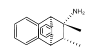 (E)-amino-11 dimethyl-11,12 ethano-9,10 dihydro-9,10 anthracene结构式