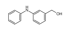 N-[3-hydroxymethylphenyl]-N-phenylamine结构式