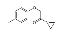 1-aziridin-1-yl-2-(4-methylphenoxy)ethanone Structure