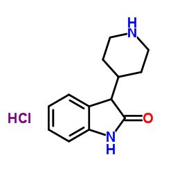 3-(piperidin-4-yl)indolin-2-one hydrochloride structure