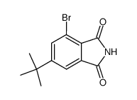 3-bromo-5-tert-butylphthalimide Structure