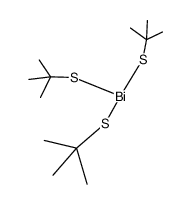 tris(tert-butylthio)bismuthane结构式