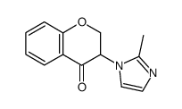 3-(2-methyl-1H-imidazol-1-yl)chroman-4-one Structure