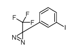 3-(trifluoromethyl)-3-(3-iodophenyl)diazirine结构式