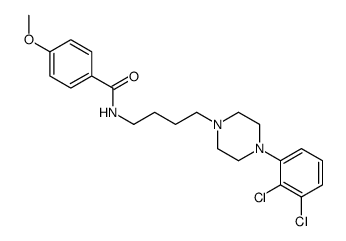 N-[4-[4-(2,3-dichlorophenyl)piperazin-1-yl]butyl]-4-methoxybenzamide结构式