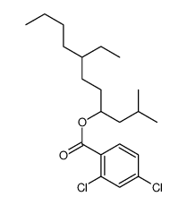 (7-ethyl-2-methylundecan-4-yl) 2,4-dichlorobenzoate Structure