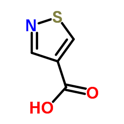 4-羧基异噻唑结构式