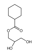 [(2S)-2,3-dihydroxypropyl] cyclohexanecarboxylate结构式