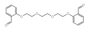 1,2-双[2-(2-甲酰基苯氧基)乙氧基]乙烷结构式