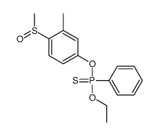 ethoxy-(3-methyl-4-methylsulfinylphenoxy)-phenyl-sulfanylidene-λ5-phosphane Structure