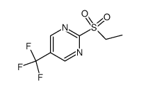 2-ethylsulfonyl-5-trifluoromethylpyrimidine Structure