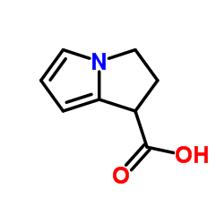 1H-Pyrrolizine-1-carboxylicacid,2,3-dihydro-(9CI) structure