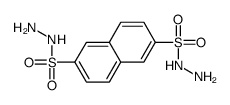 naphthalene-2,6-di(sulphonohydrazide)结构式