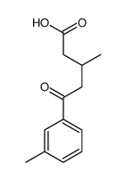 5-(3-METHYLPHENYL)-3-METHYL-5-OXOVALERIC ACID Structure