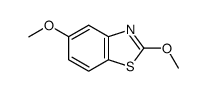 Benzothiazole, 2,5-dimethoxy- (5CI)结构式