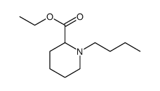 2-Piperidinecarboxylic acid, 1-butyl-, ethyl ester picture
