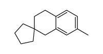 7'-methyl-3',4'-dihydro-1'H-spiro[cyclopentane-1,2'-naphthalene] Structure