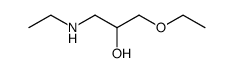 1-ethoxy-3-(ethylamino)propan-2-ol结构式