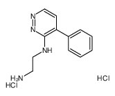 N'-(4-phenylpyridazin-3-yl)ethane-1,2-diamine,dihydrochloride Structure