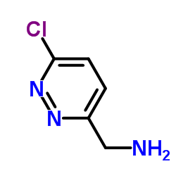 (6-Chloropyridazin-3-yl)methanamine Structure