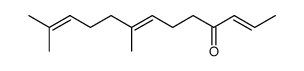 8,12-dimethyl-trideca-2,7,11-trien-4-one结构式