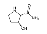 2-Pyrrolidinecarboxamide,3-hydroxy-(7CI,9CI) structure