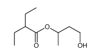 4-hydroxybutan-2-yl 2-ethylbutanoate Structure
