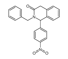 2-benzyl-1-(4-nitrophenyl)-1,4-dihydroisoquinolin-3-one Structure