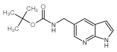 N-(1H-吡咯并[2,3-b]吡啶-5-甲基)-氨基甲酸-1,1-二甲基乙酯图片