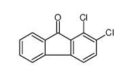 1,2-dichlorofluoren-9-one Structure