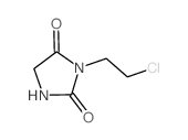 2,4-Imidazolidinedione,3-(2-chloroethyl)- Structure