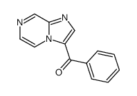 咪唑并[1,2-a]吡嗪-3-基(苯基)甲酮结构式