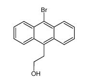 9-(2-Hydroxyethyl)-10-bromoanthracene Structure