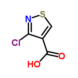 3-氯-4-异恶唑羧酸结构式