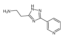 2-[3-(3-Pyridinyl)-1H-1,2,4-triazol-5-yl]ethanamine结构式