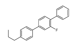 2-fluoro-1-phenyl-4-(4-propylphenyl)benzene Structure