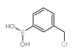 3-氯甲基苯硼酸结构式
