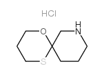 1-Oxa-5-thia-8-aza-spiro[5.5]undecane hydrochloride结构式