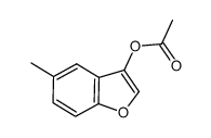 5-methylbenzofuran-3-yl acetate结构式