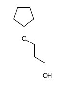 3-cyclopentyloxypropan-1-ol Structure