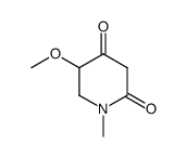 5-methoxy-1-methylpiperidine-2,4-dione Structure