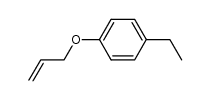 1-(allyloxy)-4-ethylbenzene Structure