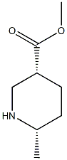 顺-2-甲基哌啶-5-羧酸甲酯结构式