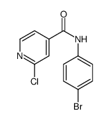 N-(4-bromophenyl)-2-chloropyridine-4-carboxamide Structure