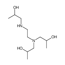 1,1'-[[2-[(2-Hydroxypropyl)amino]ethyl]imino]bis(2-propanol)结构式